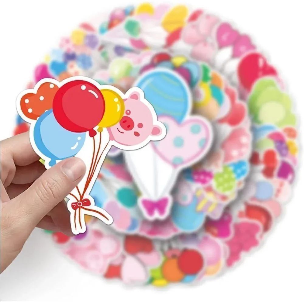50pc Vinyl Sticker Set  - Picture 4 of 4